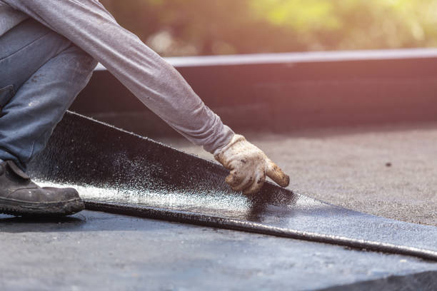 Professional Waterproofing technician working in Plainsboro, NJ